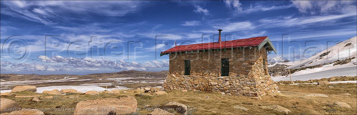 Peter Bellingham Photography Seamans Hut - Kosciuszko NP - NSW H (PBH4 00 10542)